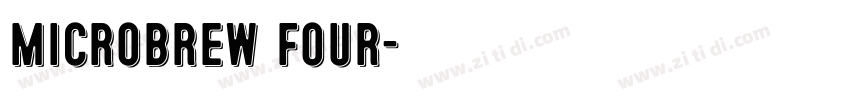 Microbrew Four字体转换